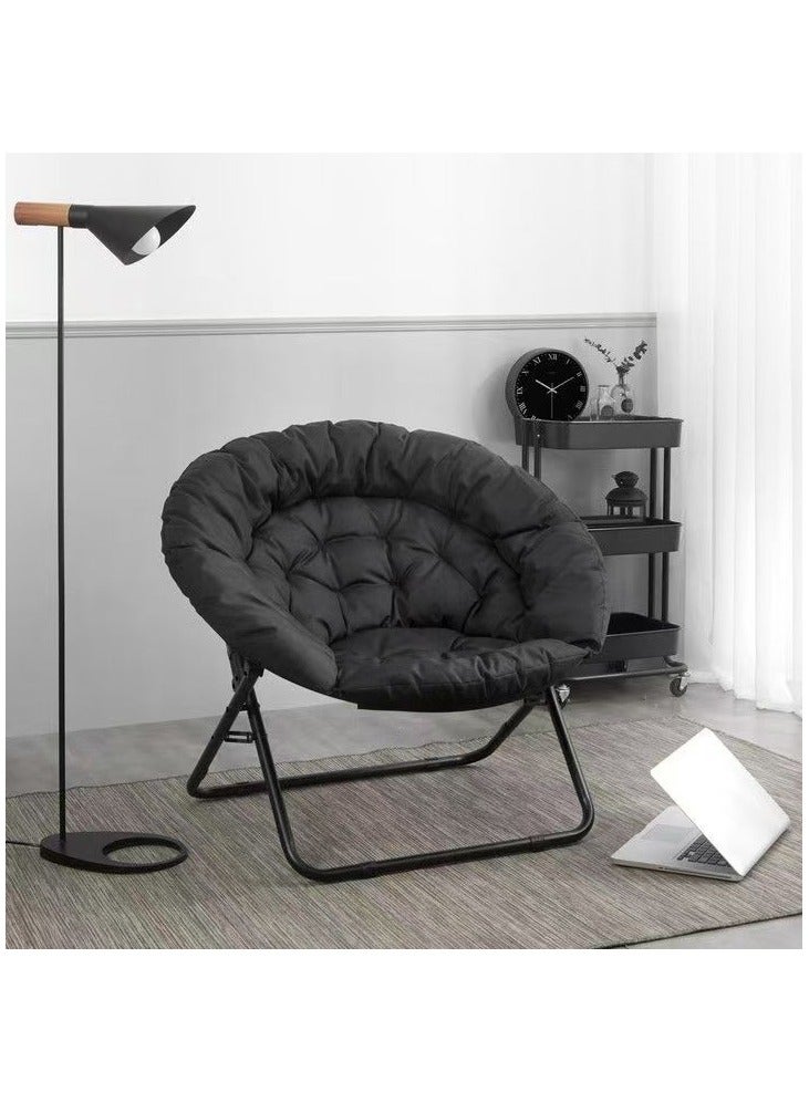 أورز كرسي مستدير قابل للطي عالي الجودة مبطن وخفيف الوزن للتخييم في الهواء الطلق والشاطئ للتخييم و الرحلات - Image 1