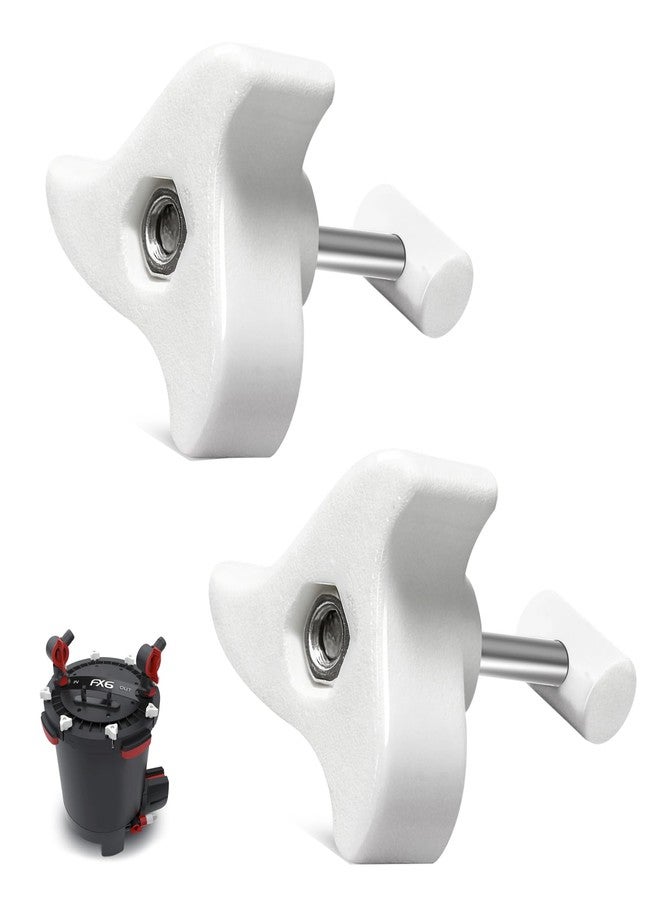 LWPLWA Lid Fastener for Fluval FX6 FX4 FX5 FX2 Canister Filters, Aquarium Canister Filter Lid Fastener Replacement - 2 Pack - Image 1