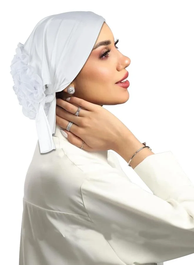Take Two White Plain Hijab