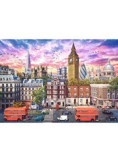 Trefl Trefl Walking Around London 4000 Piece Jigsaw Puzzle Red 54"x38" Print, DIY Puzzle, Great Britain, England, Creative Fun, Classic Puzzle for Adults and Children from 12 Years Old  - Image 2