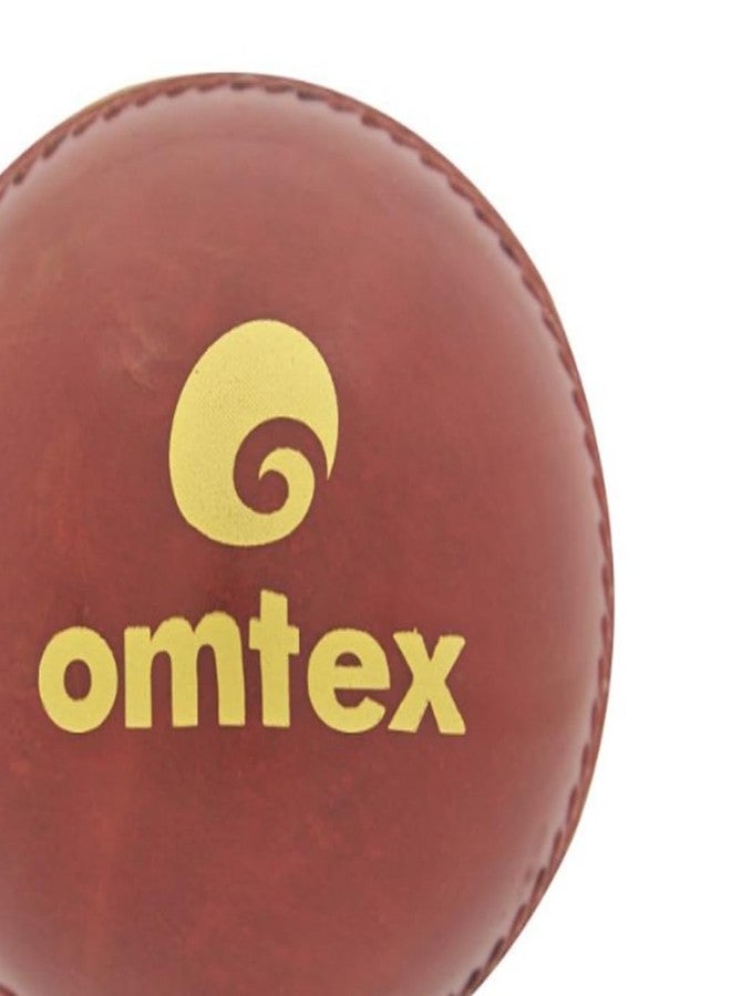 omtex Cricket Ball - Swing Ball (Half Tennis) Cricket Training Ball (Pack of 3) Size 5.5. Diameter 2.5 cms - Image 3