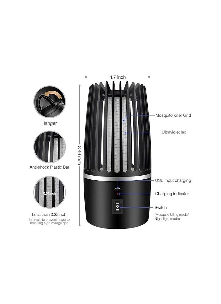 Bluejw - Mosquito Killer Electric Shock Mosquito Killer Fan Outdoor usb Portable Mosquito Killer Mosquito Killer - Image 1