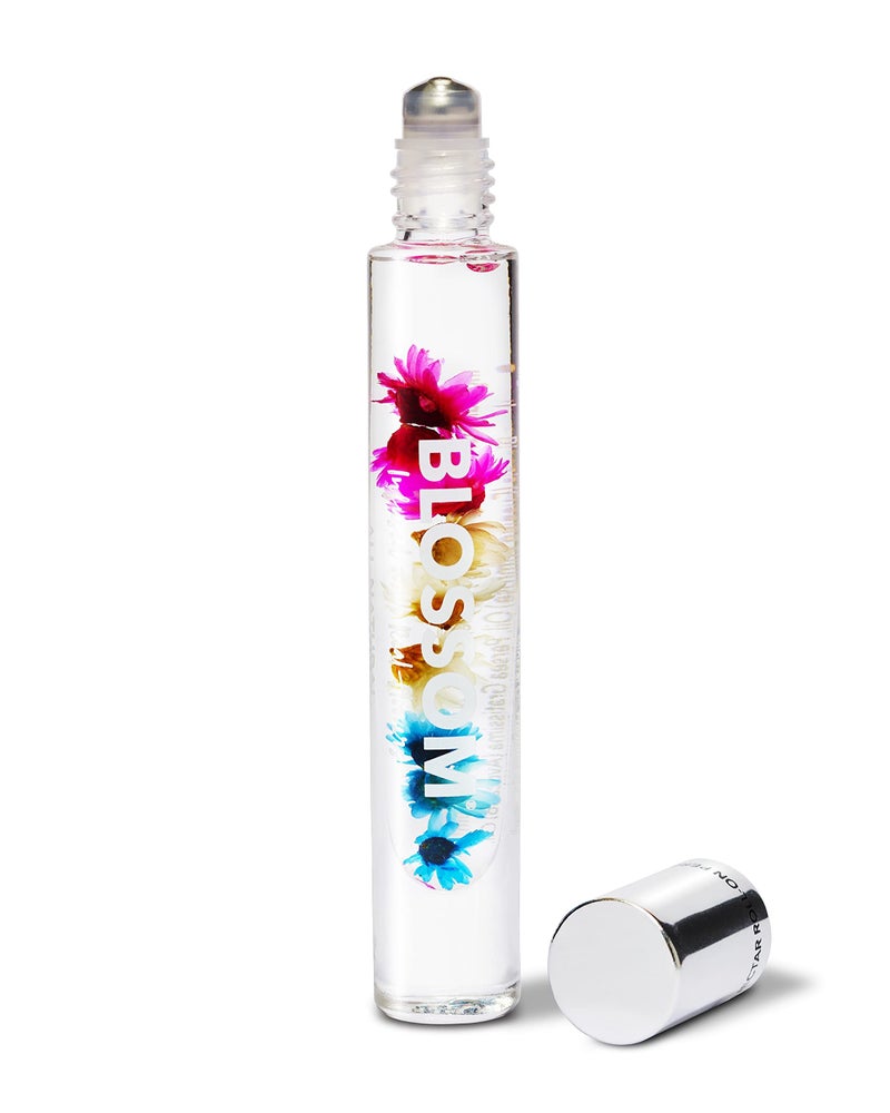 Blossom Roll on Perfume for Women Alcohol Free Rollerball Perfume Oil, Essential Oils, Infused with Real Flowers, Made in USA, 0.20oz (Coconut, Lily of the Valley, Chamomile, Vanilla), Coconut Nectar - Image 1