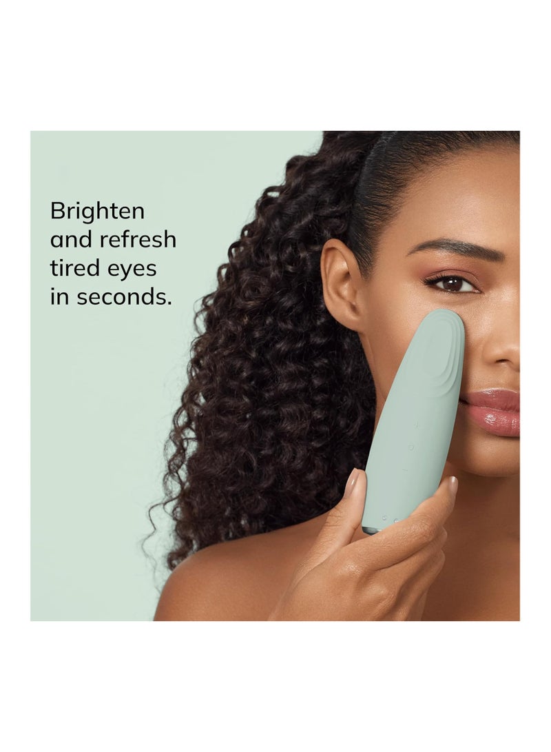 جيسكي جهاز تدليك العين الذكي بالحرارة والبرودة  في  لمكافحة الهالات السوداء وإزالة الانتفاخات وترهل الجفون - Image 3