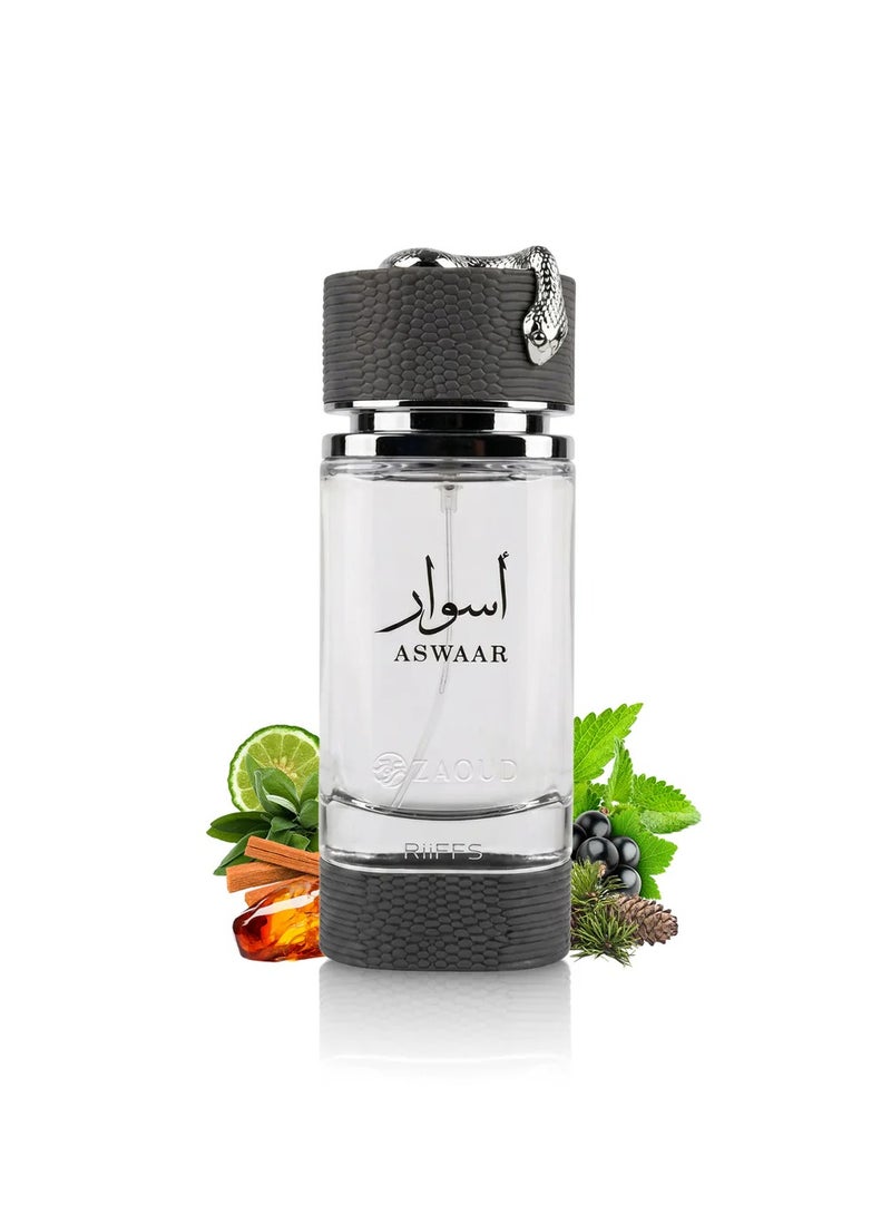 ريفس عطر رييفس أسوار طويل الأمد برائحة العنبر المنعشة والحارة والخشبية، خلاصة عطر 100 مل (3.4 أونصة سائلة) - Image 4