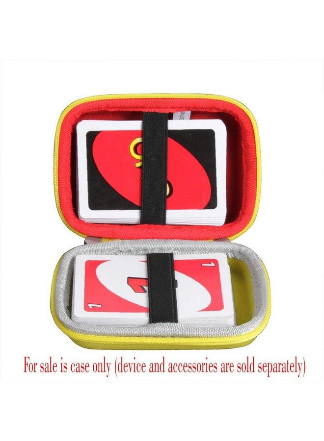 Adada Travel Case for Mattel UNO Card Game (Only Case) (Yellow+Red) - Image 2