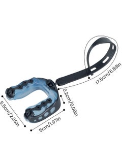 HOFEESEA 2 Pack Football Mouth Guard with Strap Youth Mouth Guard Professional Sports Mouthguard for Boxing Rugby Hockey Lacrosse Basketball Wrestling  - Image 5
