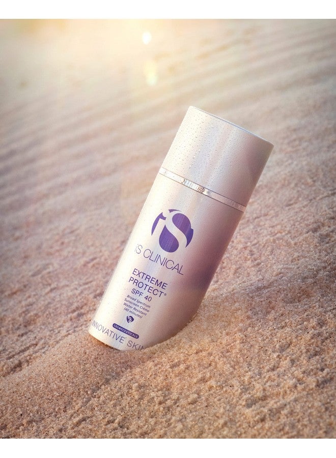 آي إس كلينيكال واقي الشمس الملون بعامل حماية من الشمس بدرجة 40؛ مرطب يومي للوجه مزود بعامل حماية من الشمس (SPF)؛ علاج مرطب واقي من الشمس 100 جم - Image 5