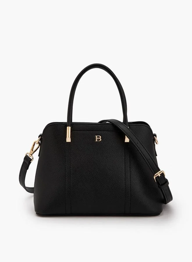 Flora Bella By Shoexpress Flora Bella Logo Accent Tote Bag with Detachable Strap