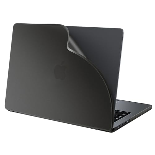 BlueSwan Case Compatible with MacBook Pro 14 inch M5 M4 M3 M2 M1 Pro/Max 2025 2024-2021 Release, Flexible Polypropylene and Matte Anti-Fingerprint Protective Case, Matte Black - Image 1