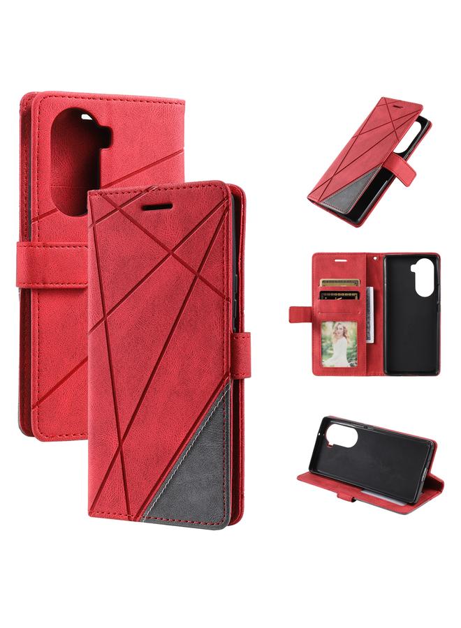 اس-توب جراب لهاتف Honor 60 Pro مصنوع من الجلد الصناعي المرن - Image 1