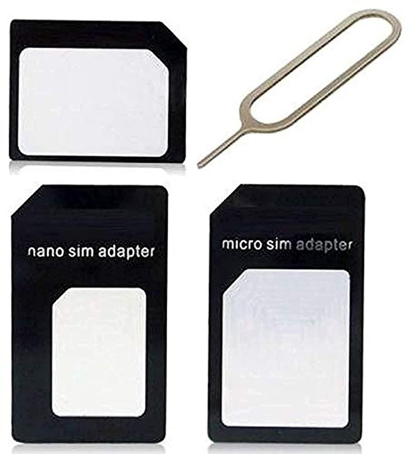 Nano and Micro and Standard Sim Card Adapter For Smart Phones