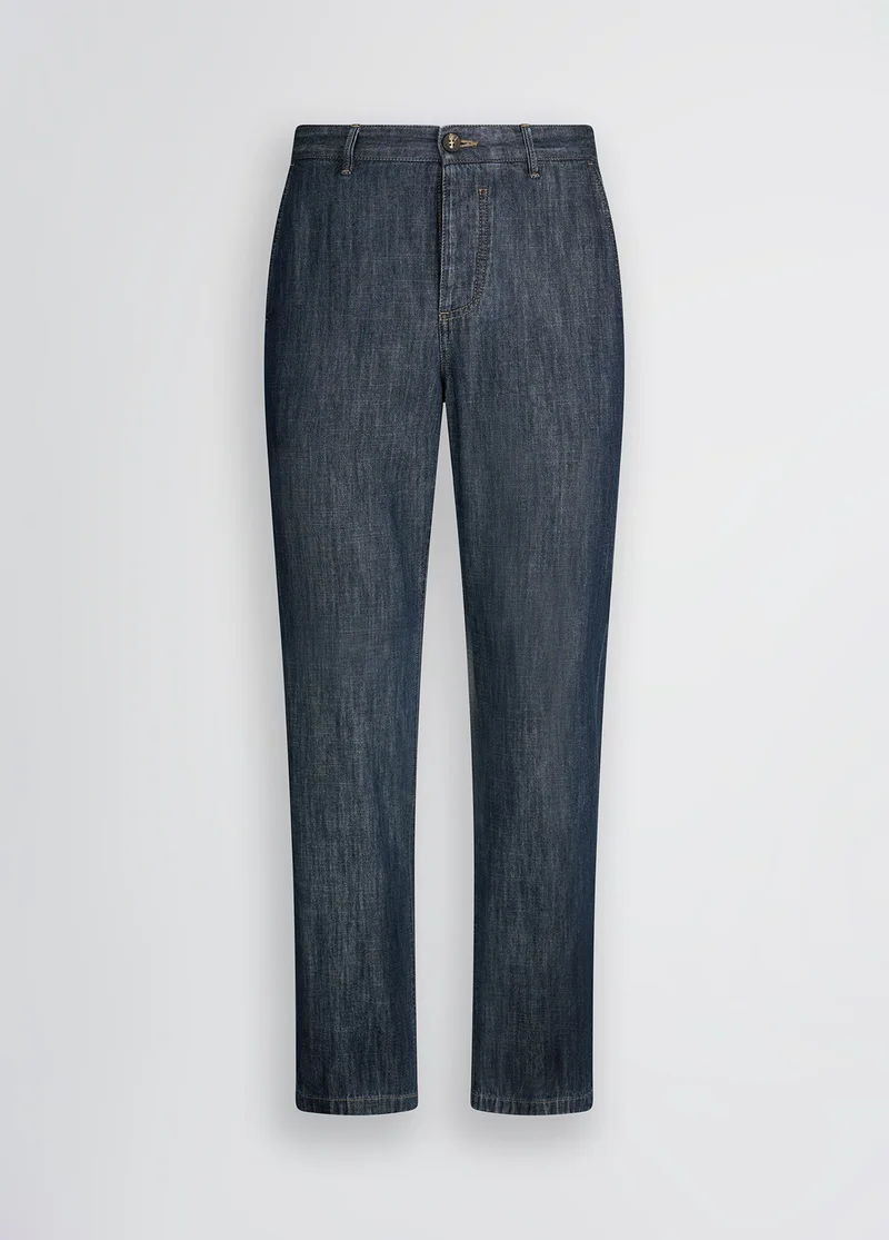 Liu Jo Chambray chino-style jeans