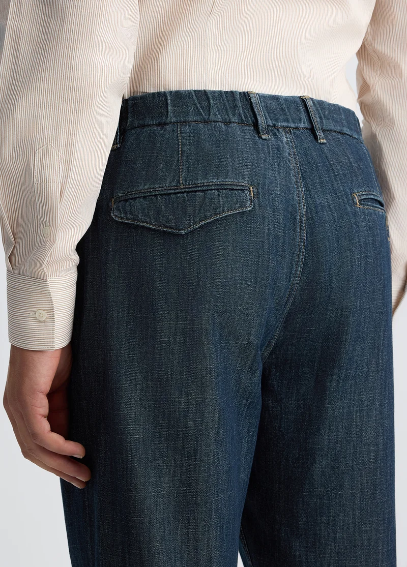 Liu Jo Chambray chino-style jeans