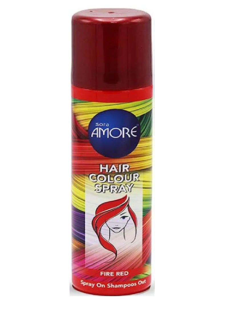 Hair Colour Spray Fire Red 150 ml
