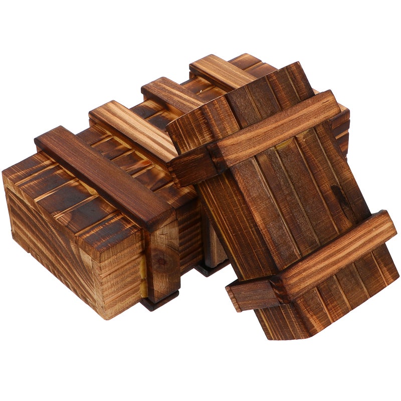2pcs Box with Extra Secure Secret Drawer for Children - Image 1