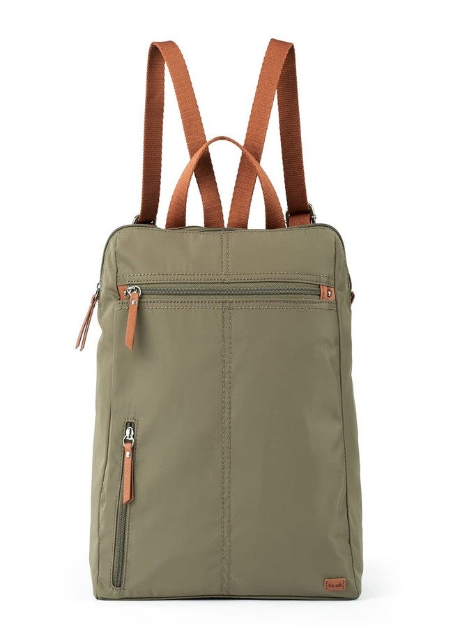 The Sak womens Esperato Recycled Nylon Backpack, Olive Ii, One Size US - Image 1