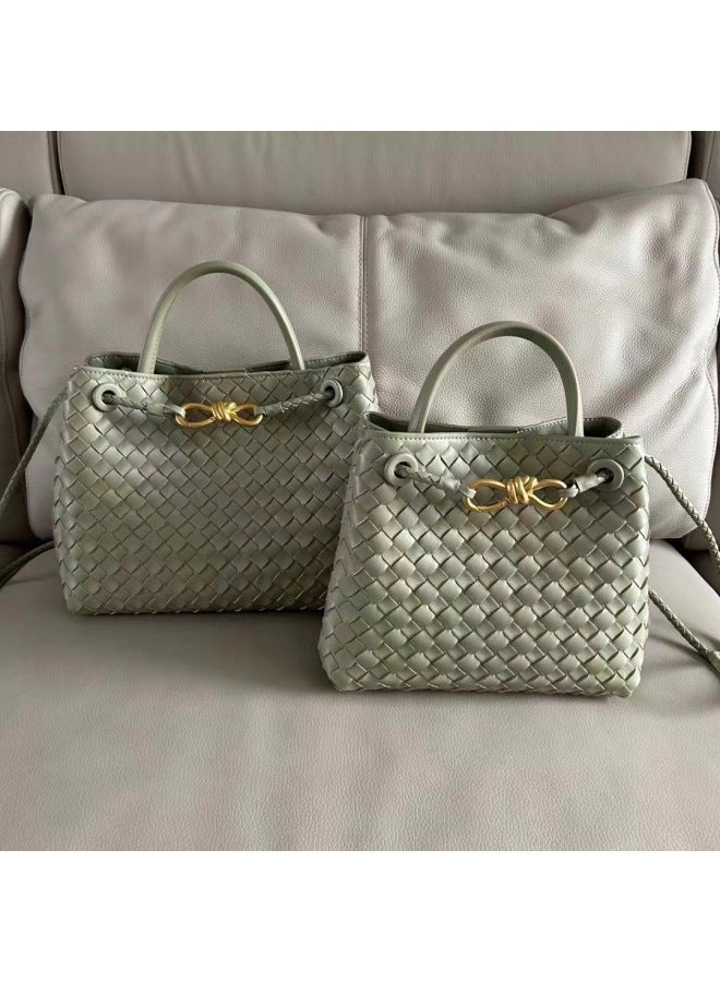 wanyu Woven Bag Spring/summer New An/diamo Handbag Star Fashion Joker Shoulder Crossbody Women's Bag - Image 4