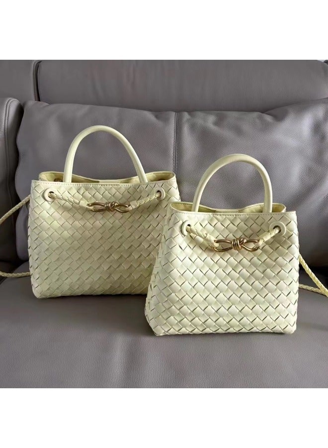 wanyu Woven Bag Spring/summer New An/diamo Handbag Star Fashion Joker Shoulder Crossbody Women's Bag - Image 3