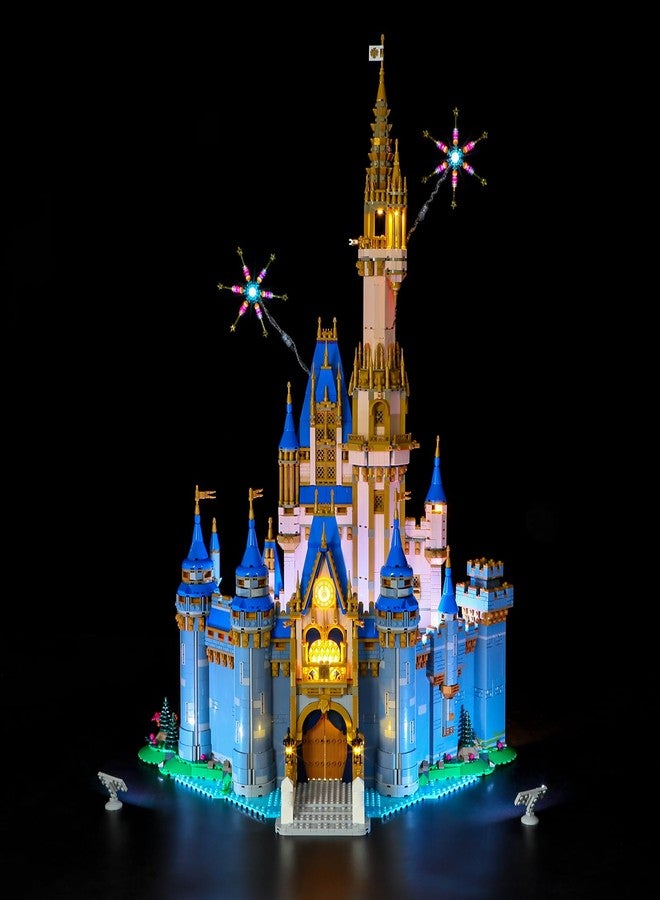 BRIKSMAX Led Lighting Kit for LEGO-43222 Disney Castle（Remote Control Version） - Compatible with Lego Disney Building Blocks Model- Not Include Lego Set - Image 3