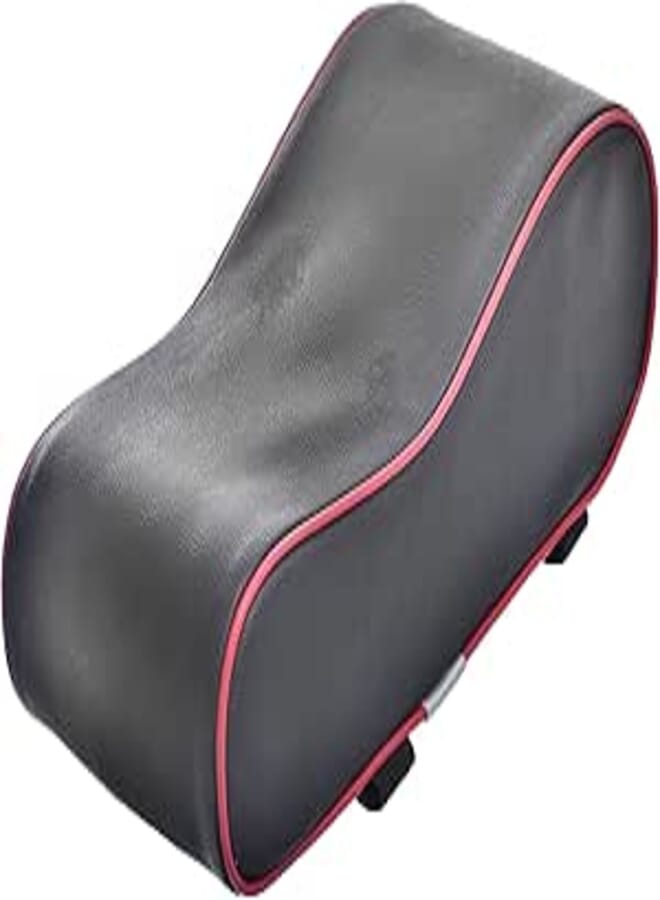 Generic ND314 Car Headrest To Prevent Neck Pain While Driving Or Travelling With Perfect Design, Premium And Long Lasting Material - Black Red