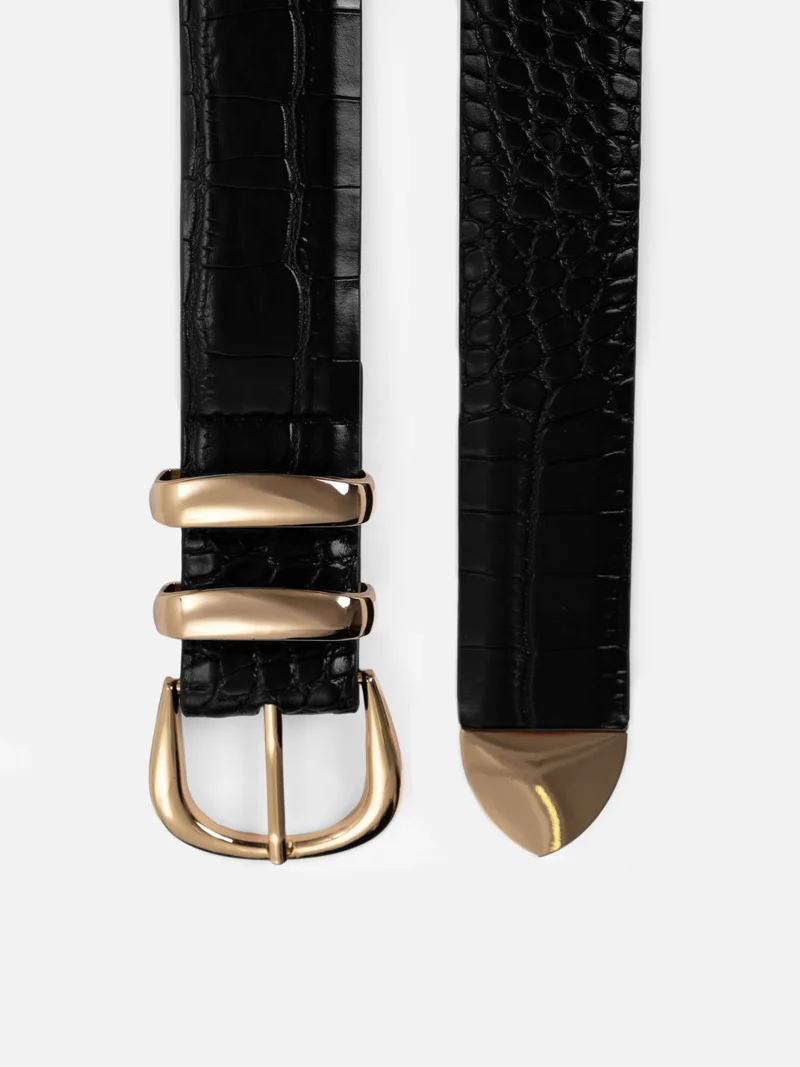 Lichi  Reptile eco-leather belt  | Best Price UAE