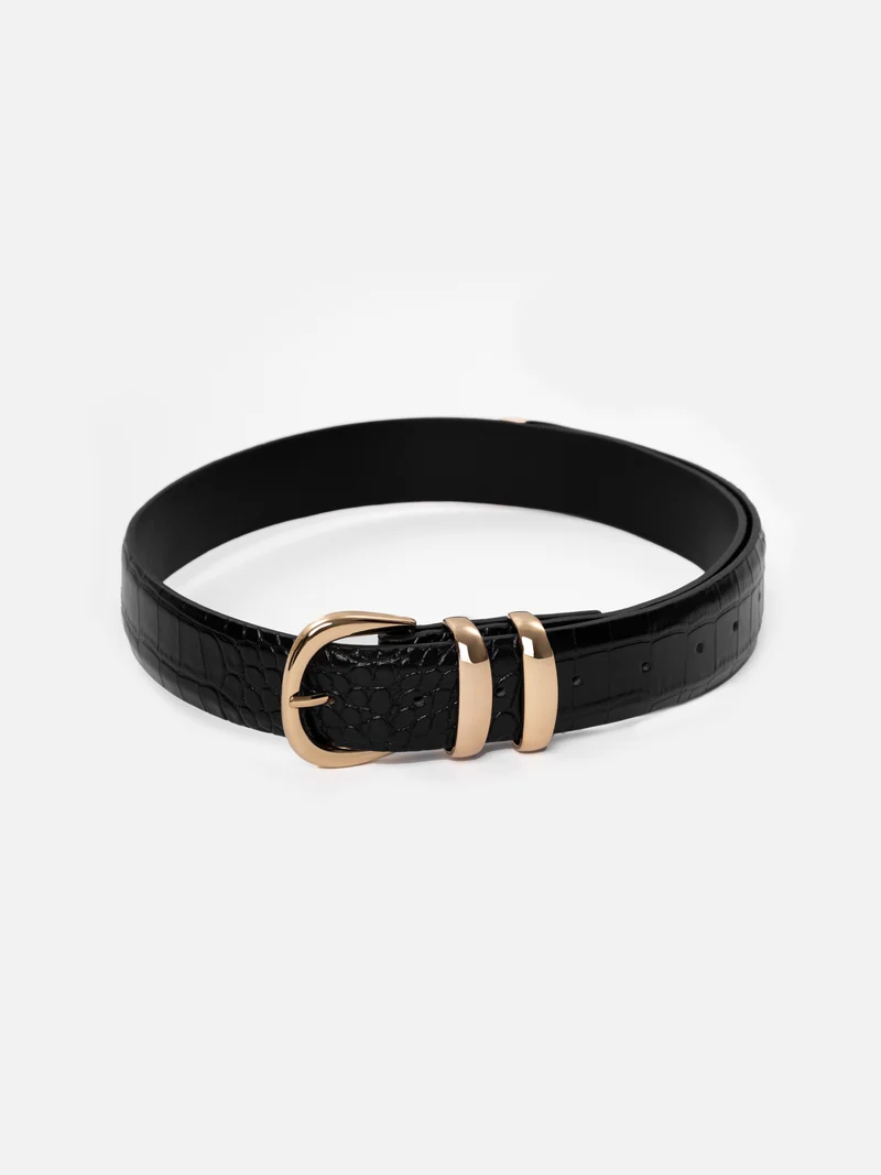 ليتشي Reptile eco-leather belt