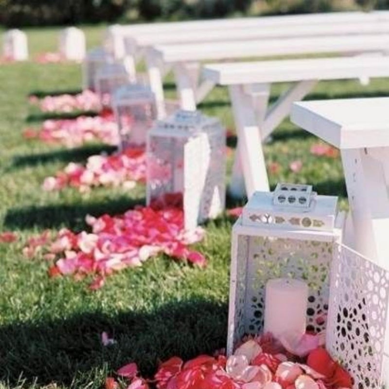 CODE FLORIST كود فلوريست 1500 قطعة بتلات ورد حريري لعيد الحب، بتلات ورد صناعية لليلة رومانسية، الزفاف، ديكورات الزهور لذكرى الخطوبة (منفصلة، معطرة، وردي فاتح ووردي ساخن) - Image 3