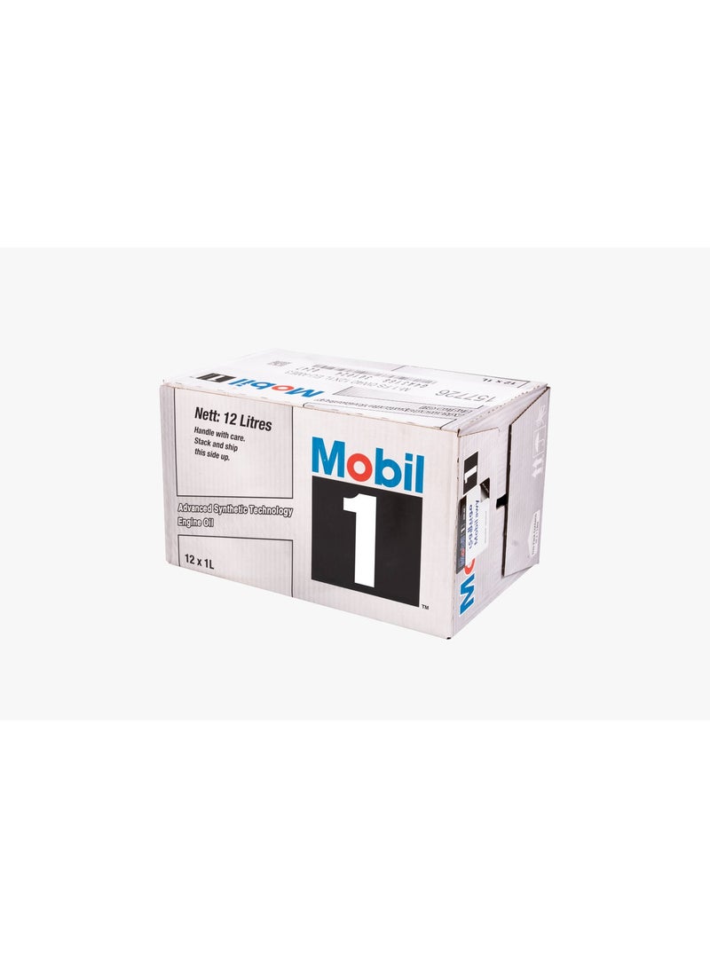 Mobil1 0W40 Fully Synthetic Engine OIL GSP 12X1L EU CRT - Image 2