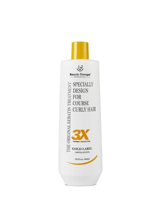 Beauty Garage - 3X Gold Label Limited Edition Keratin Treatment (For Professional Use) 500Ml - Image 1