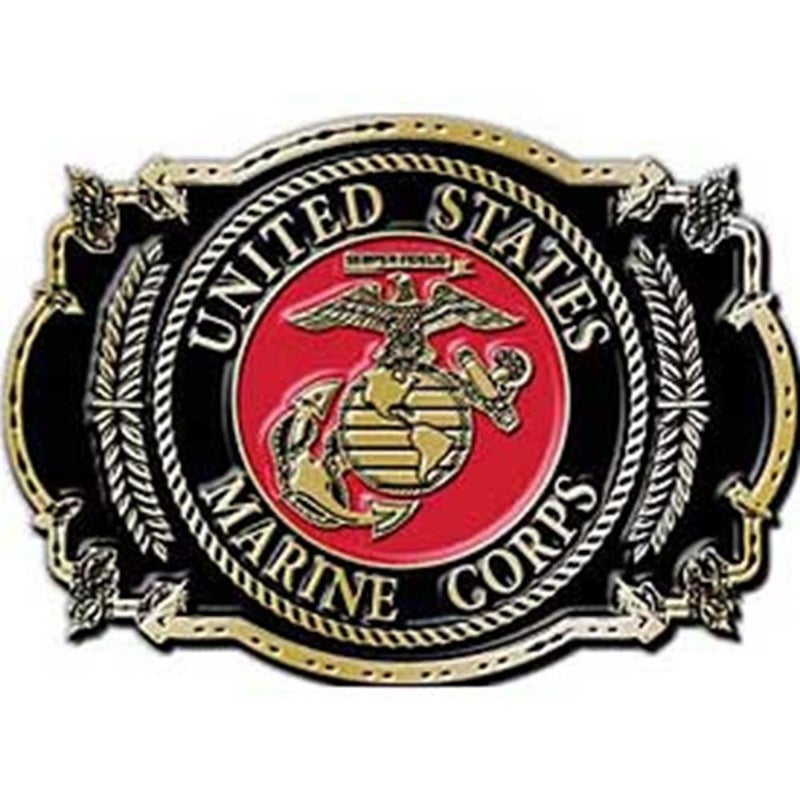 EagleEmblems B0127 Buckle-USMC Logo (3.125'') - Image 5