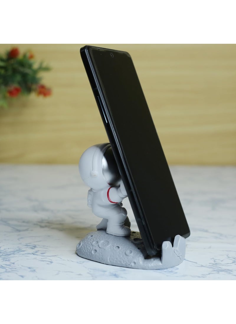 Wonderland Wonderland Astronut Phone Stand-Silver| Table top Phone Stand  - Image 1