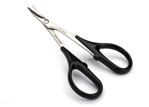 TRAXXAS Curved TIP Scissors for LEXAN and Polycarbonate RC CAR Bodies - Image 1