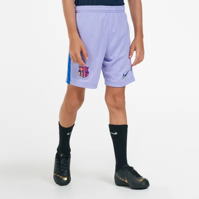Nike Kids' F.C. Barcelona Dri-FIT Stadium Home/Away Football Shorts - 2021/22 (Older Kids)
