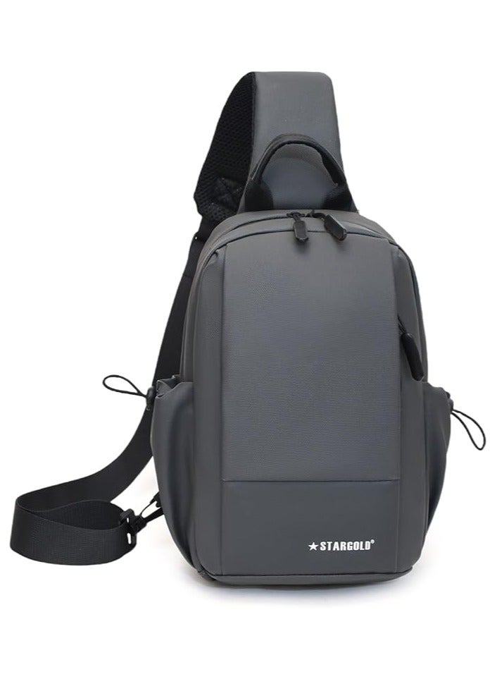 ستارجولد حقيبة ظهر ستارجولد كروس بودي مقاس 12 بوصة مضادة للسرقة - بوليستر ومقاومة للماء للسفر، حقيبة كتف عادية، حقيبة كتف رياضية متعددة الوظائف - Image 1
