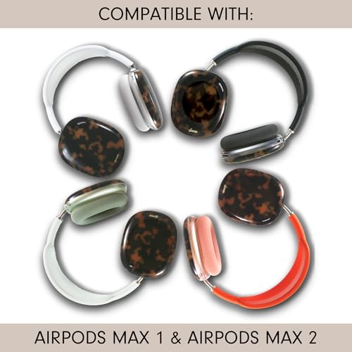 Sonix Protective Case Cover for AirPods Max Headphones Brown Tort - Image 3