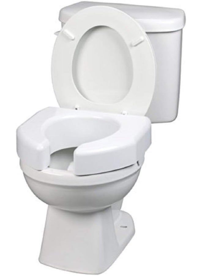 SP Ableware مقعد مرحاض مرتفع مفتوح من SP Ableware 725790000، أبيض - Image 1