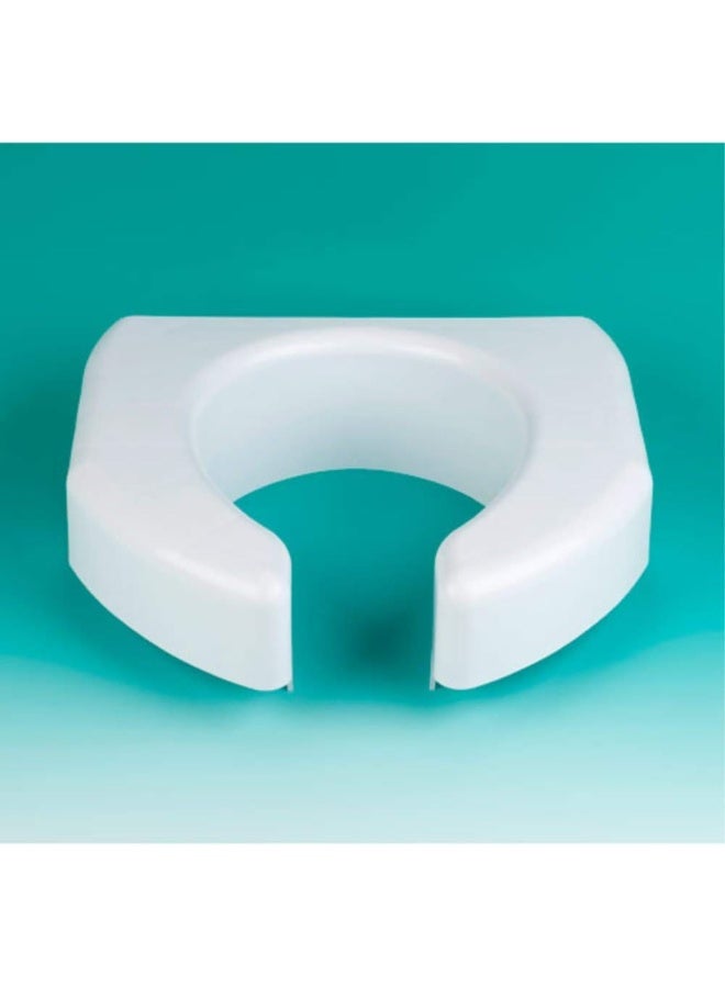 SP Ableware مقعد مرحاض مرتفع مفتوح من SP Ableware 725790000، أبيض - Image 3