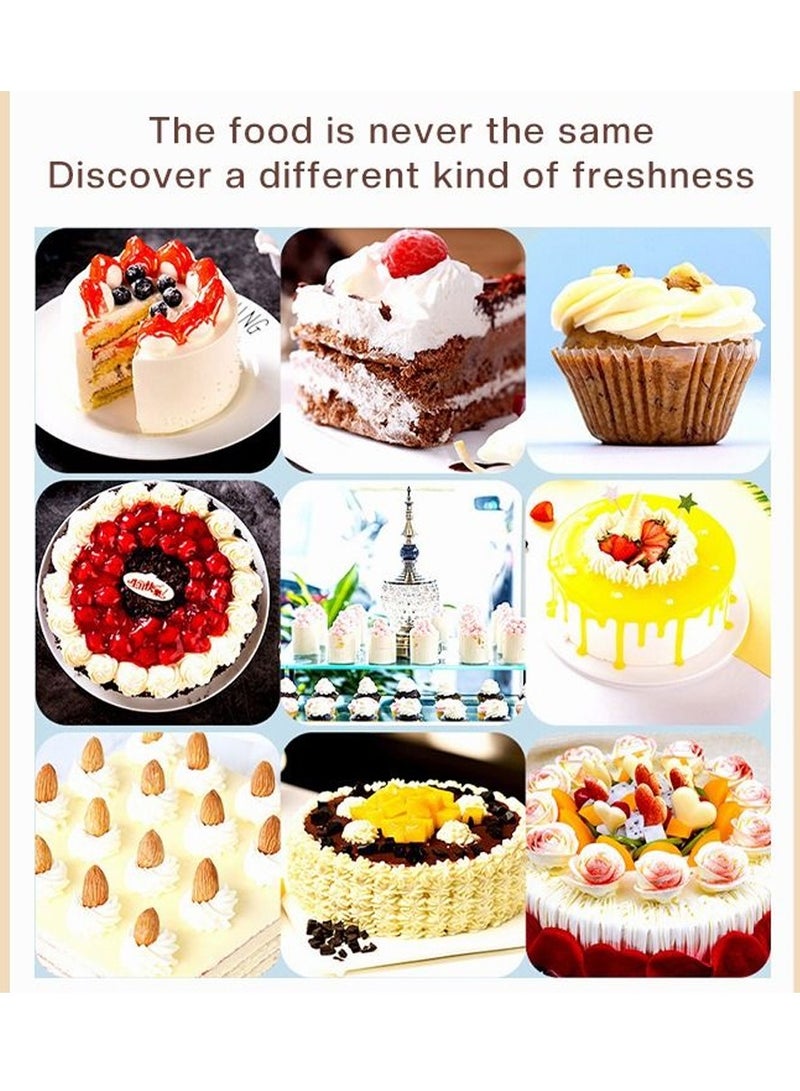 Furtey Whipped Cream Dispenser,500ML Aluminum Culinary Canister Cream Whipper With 3 Decorating Nozzles Cream Foam Maker For Cake Dessert Coffee , Coffee Cream Frother , Silver - Image 4