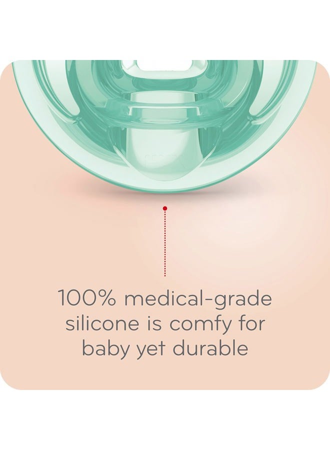NUK Comfy Orthodontic Pacifiers, 0-6 Months, 3 Pack - Image 5