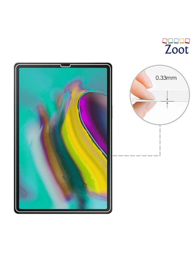 NIBEMINENT Tempered Glass Screen Protector For Samsung Galaxy Tab S4 Clear - Image 3