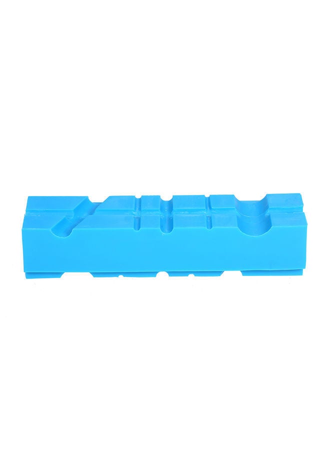 NIBEMINENT 5.5In Vise Jaws Milling Jaw Clamps with Magnetic Nylon Pad for Holding Pipe Machine Accessories Blue 15.0x5.0x5.0cm  - Image 4