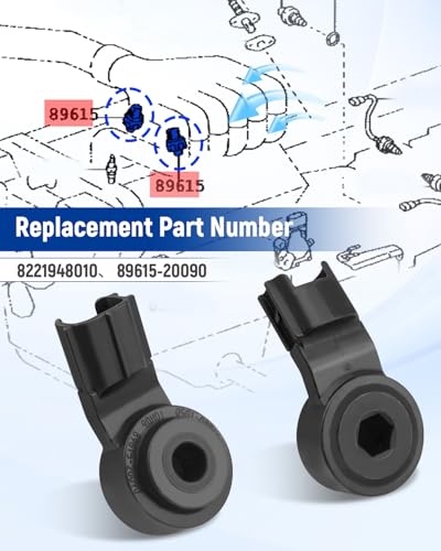 ANODZU Knock Sensor with Harness Fit for Toyota Camry Highlander Sienna Lexus ES330 RX330 RX400H 2004-2008, Replace 8221948010 8221908010 82219-08010 82219-48010 8615-20090 - Image 3