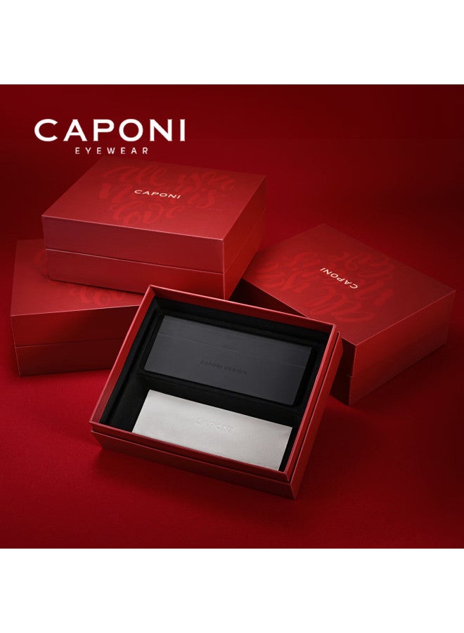 Caponi Cat Eye Sungl For Women, Polarized Sungl, Practical Birthday Gift For Boyfriend, Girlfriend Or Wife, Comes In A Gift Box