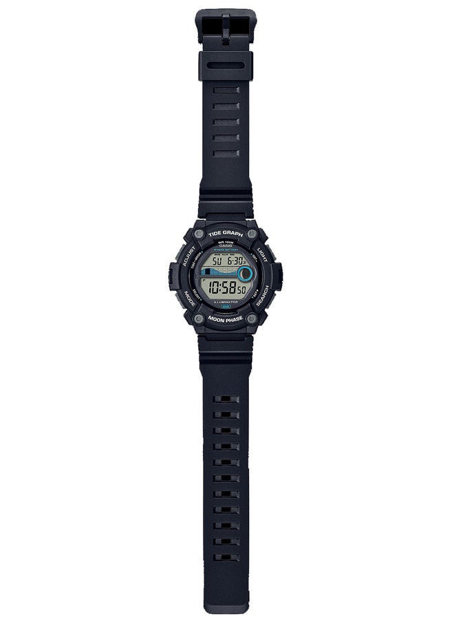 CASIO ساعة يد كرونوغراف من الراتنج WS-1300H-1AVDF - Image 2