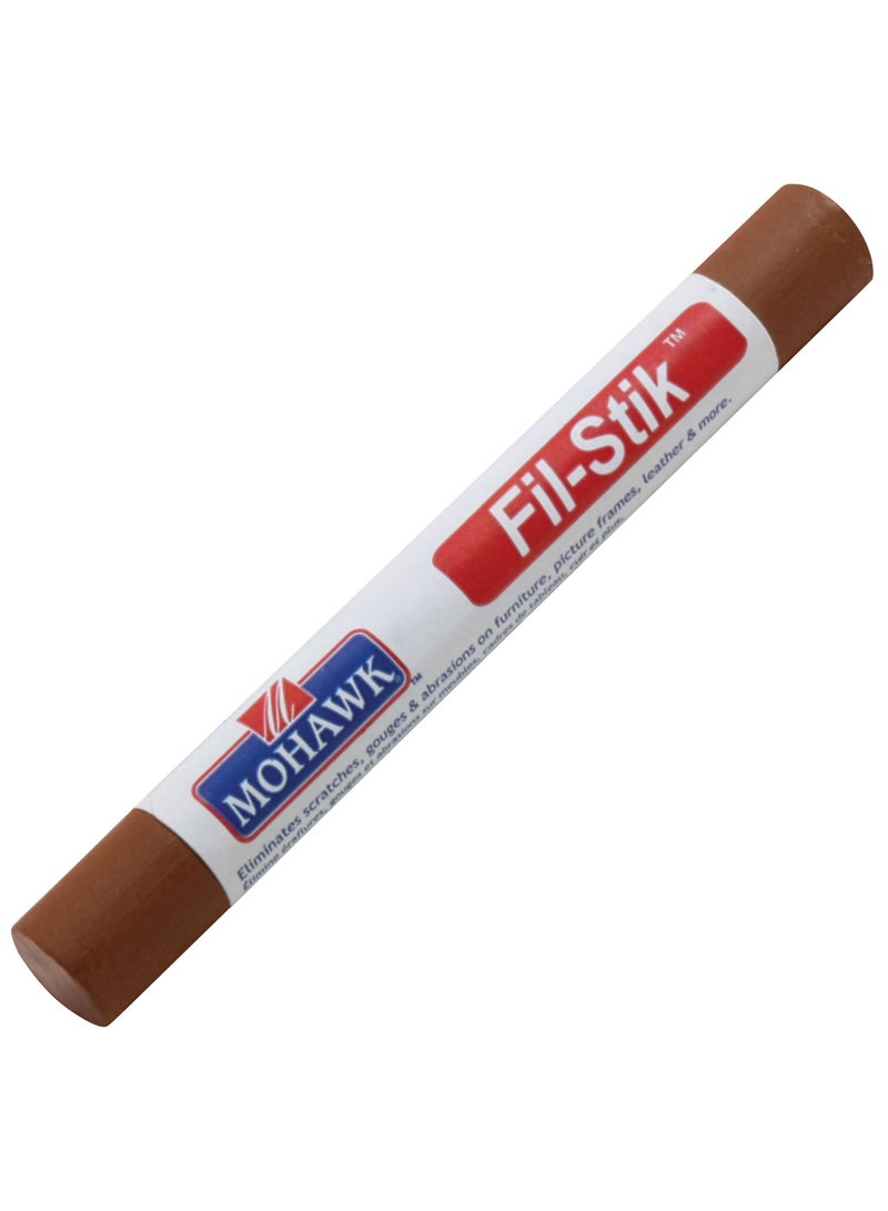 Mohawk Finishing Products Mohawk Filstik Medium Hickory M230 9837, Semi Hard Putty Filler for Wood and Furniture Scratches - Image 1