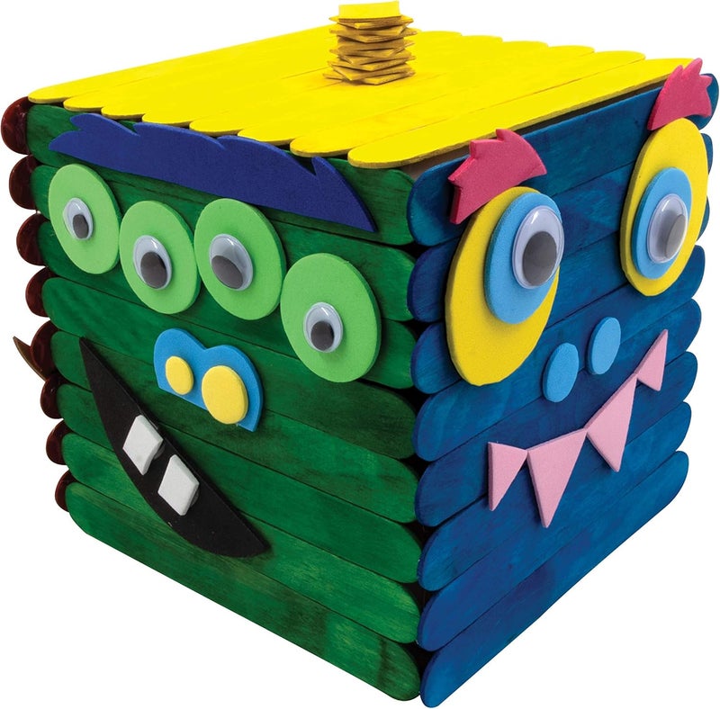Creativity Street AC3437-02 Peel and Stick Wiggle Eyes, Black, 60 Piece (Pack of 1) - Image 4