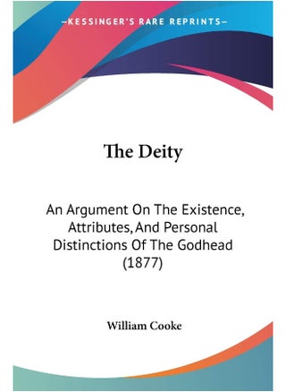 The Deity: An Argument On The Existence, Attributes, And Personal Distinctions Of The Godhead (1877) - pzsku/ZE79175BBCB4965F92AC1Z/45/1747220599/f6525a34-543d-472d-bef7-1a99f277a6fb
