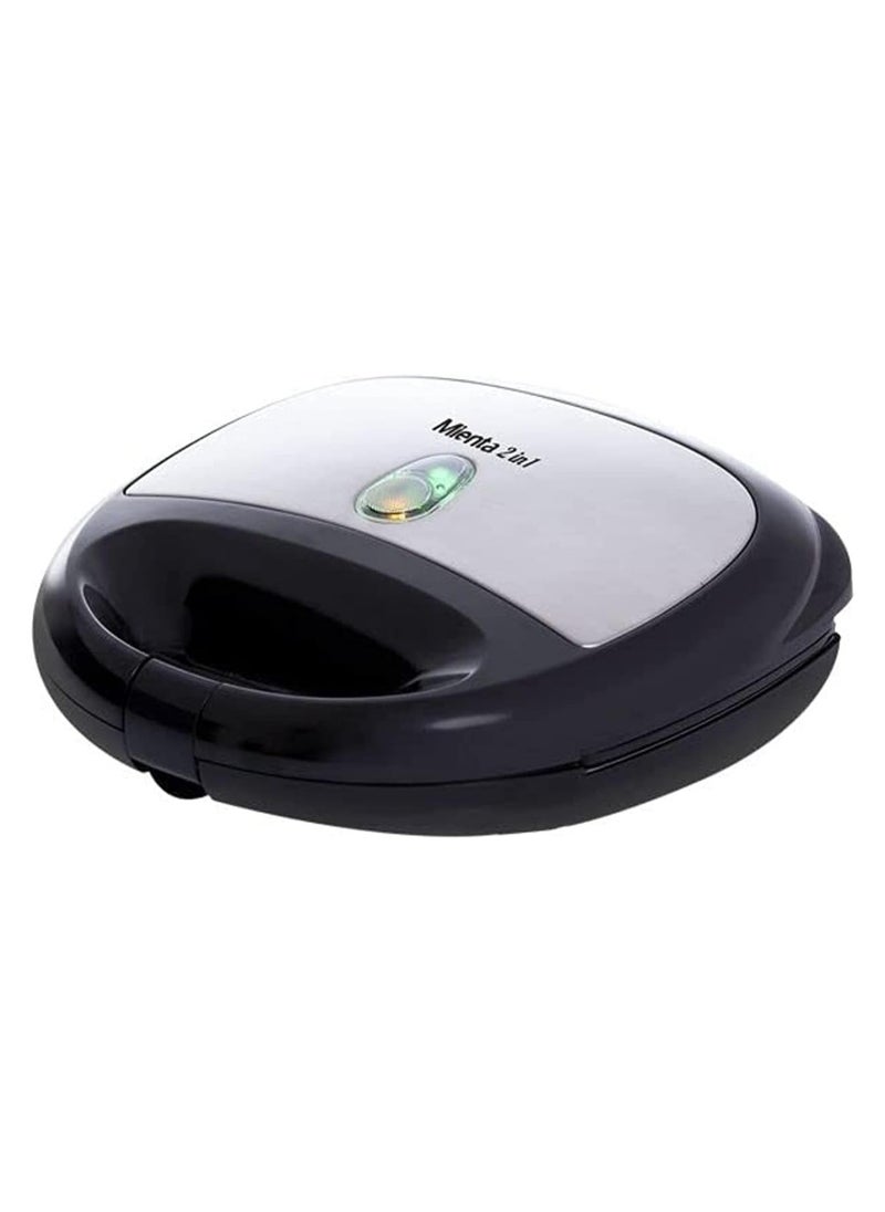 Mienta 2 in 1 Sandwich Maker 750 Watt