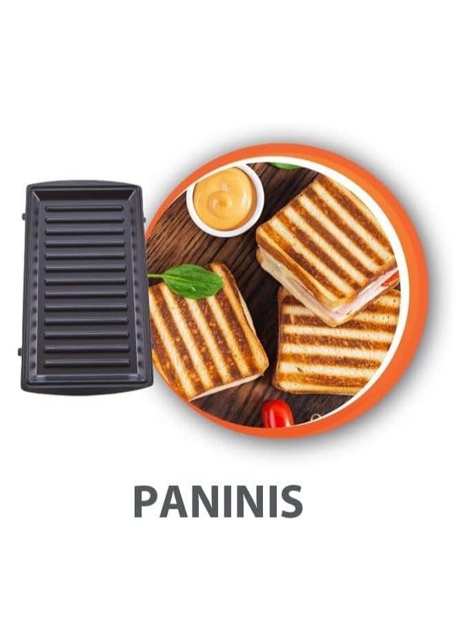 Mienta 2 in 1 Sandwich Maker 750 Watt